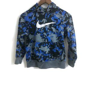 Nike Boys Camo Hooded Sweatshirt size medium